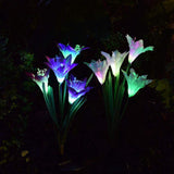 Solar Garden Flower Lights