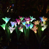 Solar Garden Flower Lights