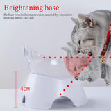 2 in 1 Cat Shaped Pet Bowls