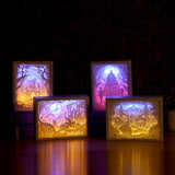 3D Paper Carving Lamp