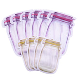 Mason Jar Zipper Bags