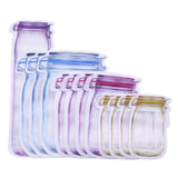 Mason Jar Zipper Bags