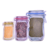 Mason Jar Zipper Bags
