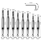 Self-Centering Drill Bits