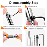 Self-Centering Drill Bits