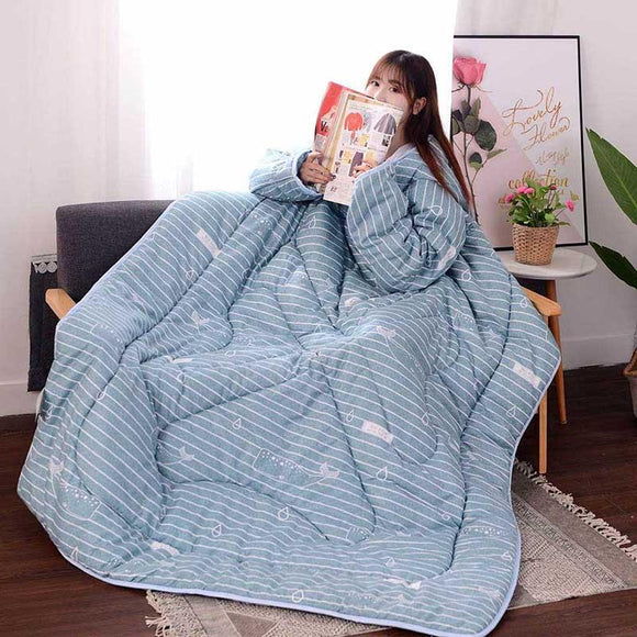 Lazy Sleeved Blanket