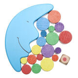 Wood Moon Balancing Game