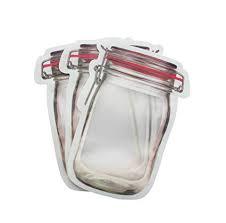 Mason Jar Zipper Bags
