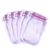 Mason Jar Zipper Bags