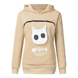 Animal Pouch Hoodie