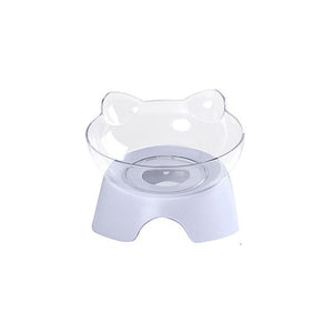 2 in 1 Cat Shaped Pet Bowls