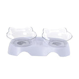 2 in 1 Cat Shaped Pet Bowls